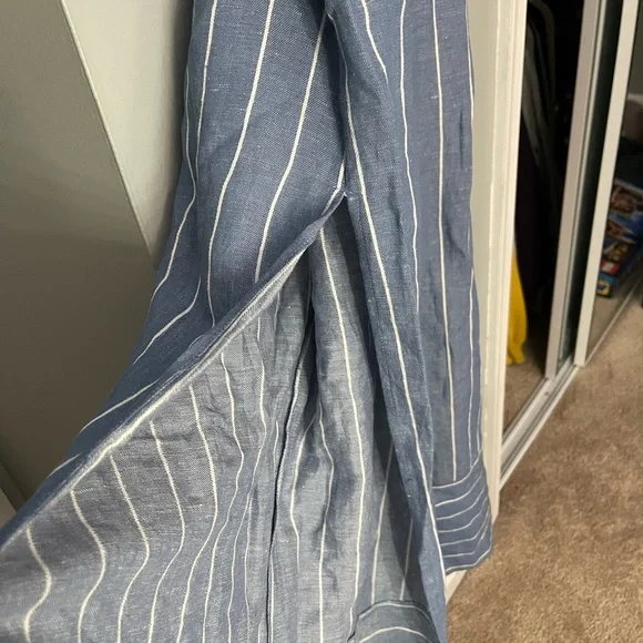 Vintage Havana blue and white striped jumpsuit - Picture 3 of 6